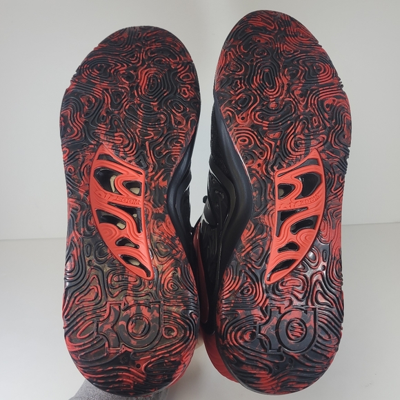 Nike KD 15 Bred Black University Red DC1975 003 Men’s Size Basketball Shoes - Picture 10 of 10